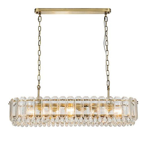 V000427 Подвесная люстра Indigo Brilliante V000427 12039/10PL Brass