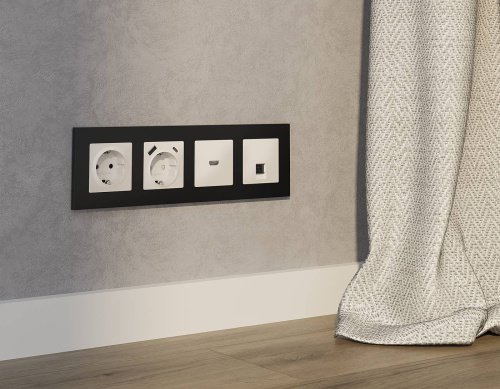 Розетка Ambrella Volt ALFA MA332005