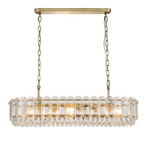 V000427 Подвесная люстра Indigo Brilliante V000427 12039/10PL Brass