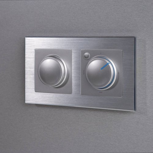 Рамка Werkel W0021706/ Рамка на 2 поста Aluminium (алюминий)