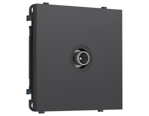 MS913030 MS913030 Комплект механизма TV розетки проходной SIGMA Графит Мягкое касание 5-1000 MHz 4dB QUANT PRO (SP9130, PR211)