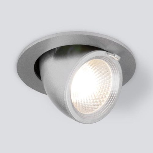 9918 LED 9W 4200K серебро Встраиваемый светильник Elektrostandard 9918 Led 9918 LED 9W 4200K серебро
