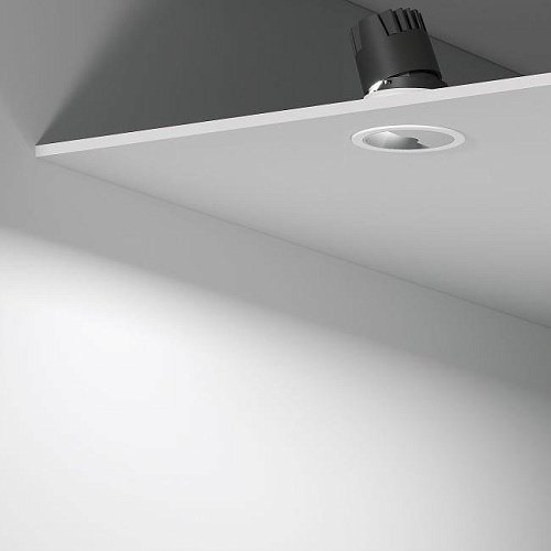 25090/LED 10W 4000K белый/хром Встраиваемый светильник Elektrostandard Inline 25090/LED 10W 4000K белый/хром