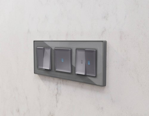 Рамка Ambrella Volt Platos Стекло органическое AF330503