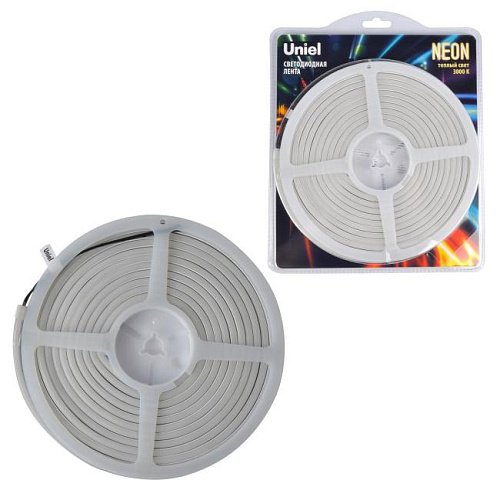 ULS-N01-2835-120LED/m-6mm-IP67-DC12V-9W/m-5M-3000K блистер LED лента Uniel ULS-N01-2835-120LED/m-6mm-IP67-DC12V-9W/m-5M-3000K блистер