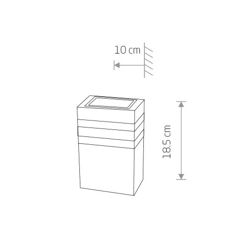 Уличный настенный светильник Nowodvorski Rio 4423