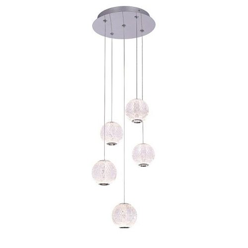 MD20001012-5A chrome Светильник подвесной Delight Collection MD20001012 MD20001012-5A chrome