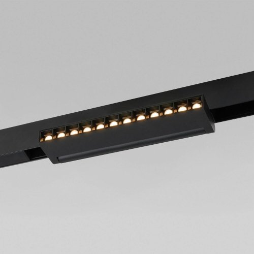 Slim Magnetic HL02 Трековый светильник 12W 3000K (черный) 85010/01 Трековый светильник Elektrostandard Slim Magnetic Slim Magnetic HL02 Трековый светильник 12W 3000K (черный) 85010/01