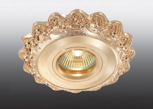 Встраиваемый светильник с узорами Vintage 369932 Novotech