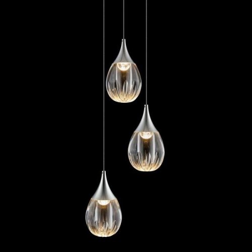 MD24001004-3A chrome/clear Светильник подвесной Delight Collection Stilla MD24001004-3A chrome/clear