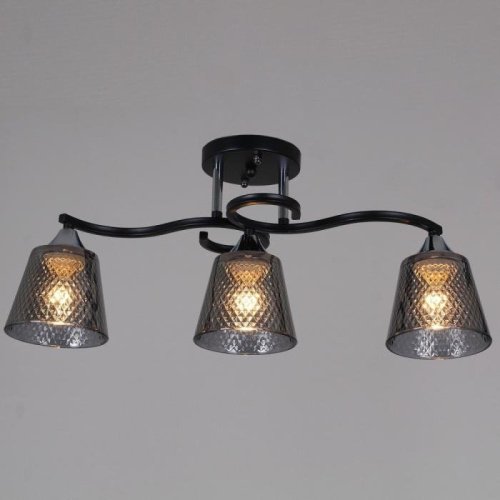 Потолочная люстра 06089-0.3-03 BK+CR