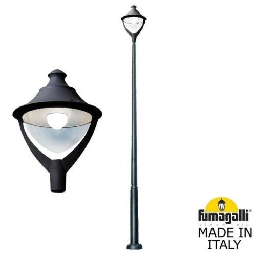 Столб фонарный уличный Fumagalli Beppe P50.372.000.AXH27