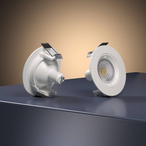 25056/01 GU10 белый Встраиваемый светильник Elektrostandard Minnie 25056/01 GU10 белый