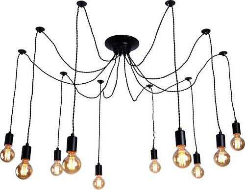 A9184SP-10BK Люстра в форме паука Fuori A9184SP-10BK Arte Lamp