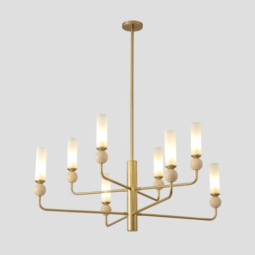 SIMPLY SP8 BRASS Люстра на штанге Crystal Lux Simply SIMPLY SP8 BRASS