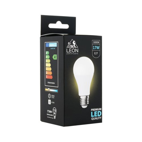 LE-A60-17W-3000K-E27 Светодиодная лампа LEON LE-A60-17W-3000K-E27