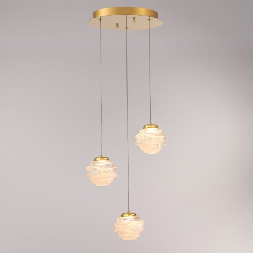 MD25030003-3A gold/clear Светильник подвесной Delight Collection MD25030003 MD25030003-3A gold/clear