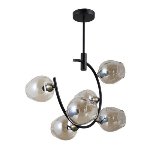 G71163/6BK+AB AMB Потолочная люстра Gerhort G71163 G71163/6BK+AB AMB
