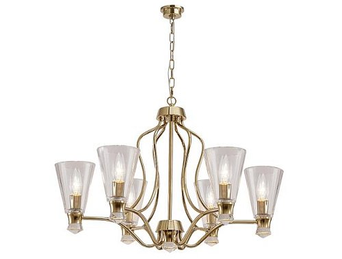 4736/C gold Подвесная люстра Newport Margaret 4736/C gold