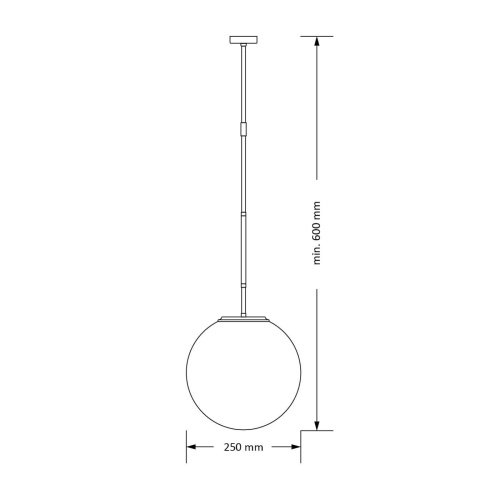 Светильник потолочный Kutek Ultimo ULT-ZW-1(ZM)250
