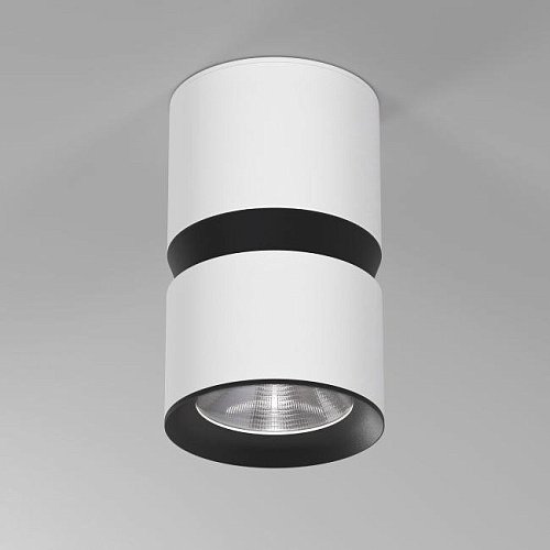 25049/LED 12W 4000К белый/чёрный Накладной светильник Elektrostandard Kayo 25049/LED 12W 4000К белый/чёрный