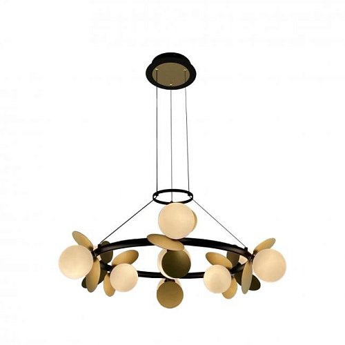 Подвесная люстра ILedex Savage C4641-9 MBK+SGD