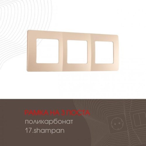 517.17-3.shampan Рамка Arte Milano Am-517.17 517.17-3.shampan