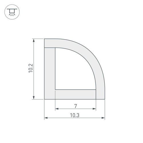 Профиль Arlight 023301