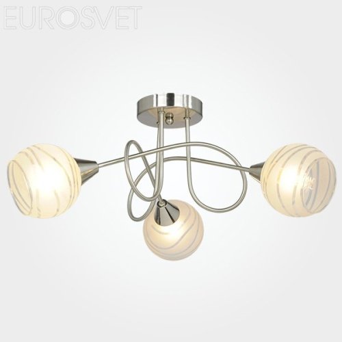 Потолочная люстра Eurosvet 30091 30091/3 сатин-никель