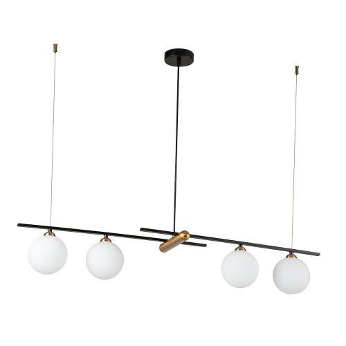 V000153 Светильник подвесной Indigo Opaco 11015/4P Black V000153