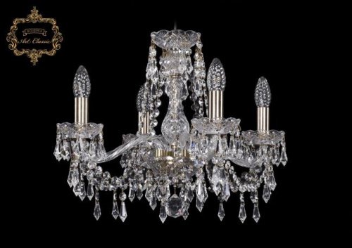 11.23.4.165.Br.Dr Подвесная хрустальная люстра 11.23 Art Classic 11.23.4.165.Br.Dr