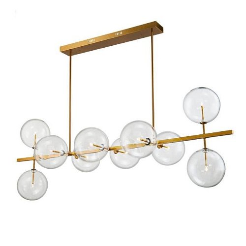 KG0965P-10L brass Люстра на штанге Delight Collection Globe Mobile KG0965P-10L brass