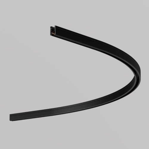 Коннектор радиусный R900 накладной Maytoni Accessories for tracks Levity TRA184-R900-11B