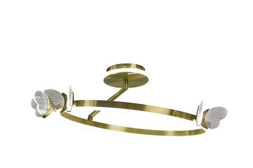 MARIPOSA PL D550 POLISHED GOLD Потолочная люстра AM Group MARIPOSA PL D550 POLISHED GOLD