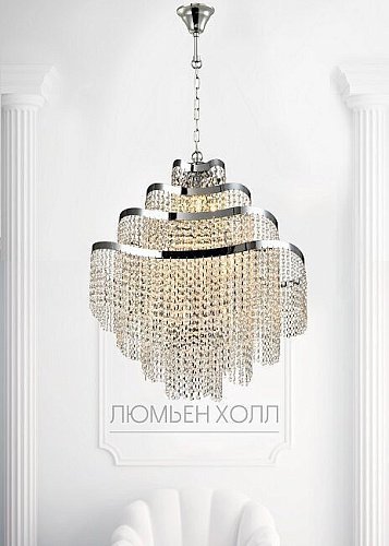 Подвесная люстра Lumien Hall Markellin LH0040/12H-NK-CL