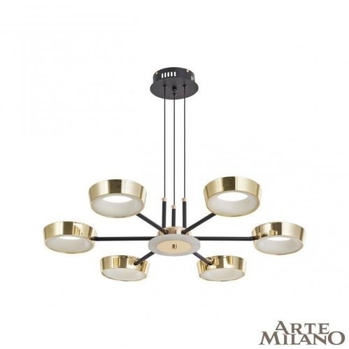 271079/6 BK/GD Подвесная люстра Arte Milano Ferrara71079 271079/6 BK/GD