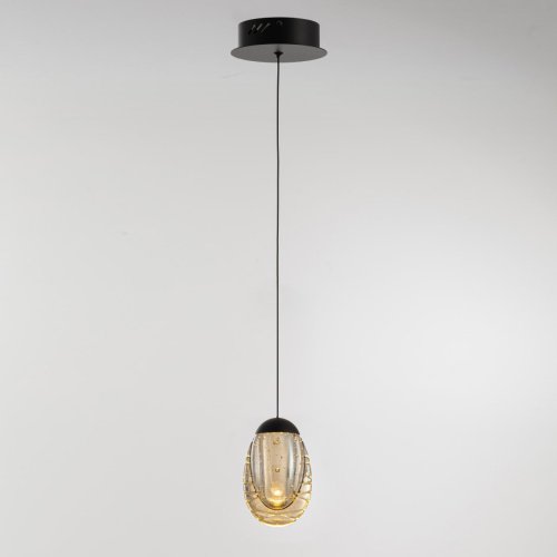 MD25090022-1A matt black/champagne Светильник подвесной Delight Collection MD25090022 MD25090022-1A matt black/champagne