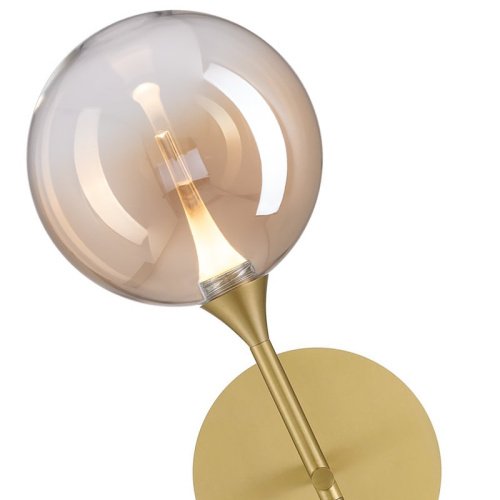Настенное бра Delight Collection MD23001045 MB23001045H-1B brass/champagne