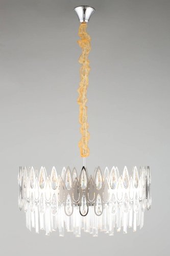 Подвесная хрустальная люстра Riposto Omnilux OML-71703-08