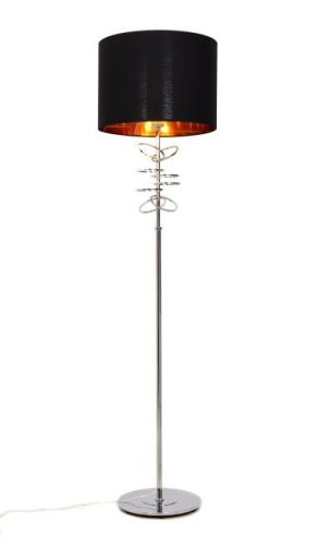 Торшер Lumina Deco Milari LDF 5530 CHR+BK