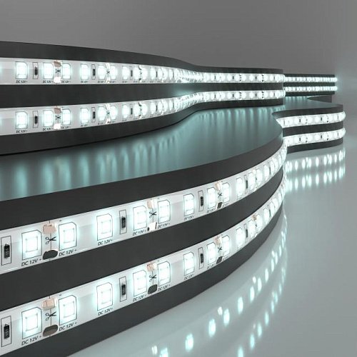 Лента светодиодная 120Led 9,6W IP65 6500K холодный белый (2835 12V 120Led 9,6W IP65) LED лента Elektrostandard 12V 9,6W IP65 Лента светодиодная 120Led 9,6W IP65 6500K холодный белый (2835 12V 120Led 9,6W IP65) a052851