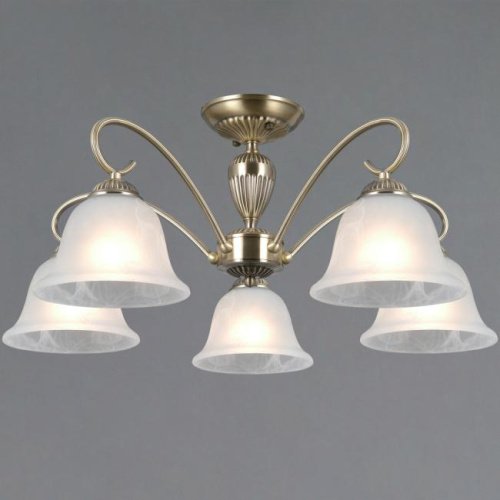 Потолочная люстра ILLUMICO IL0696-5ASQ-25 AB AREZZO