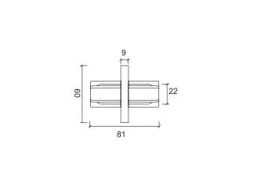 00-00004908 Коннектор Однофазный трек SWG Standard 00-00004908