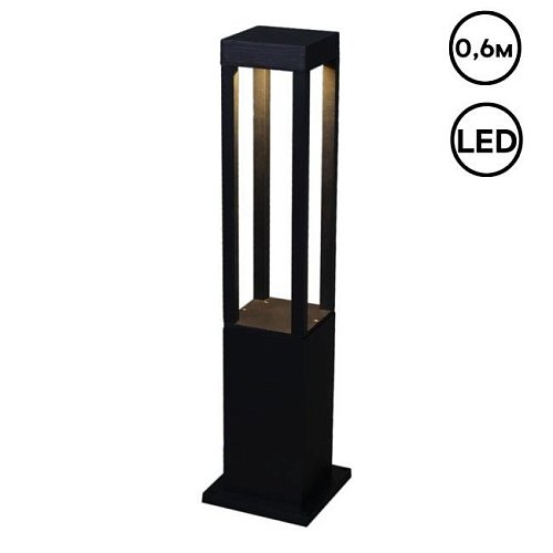 Наземный фонарь Reluce 09960-0.7-001JH 0,6M LED7W BK RLOS