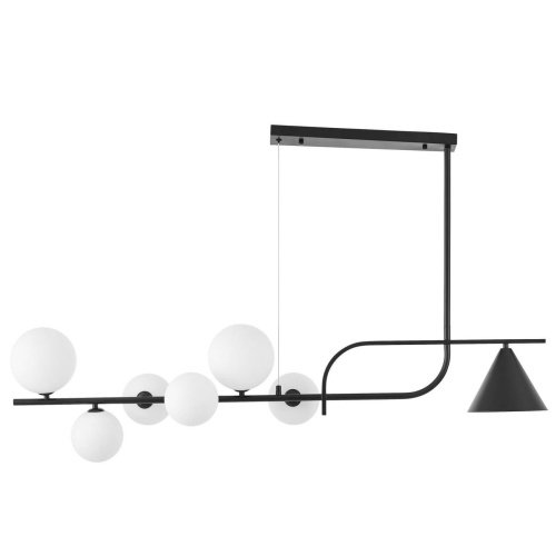 LDP 7036-7 BK+WT Светильник подвесной Lumina Deco Amadeo LDP 7036-7 BK+WT