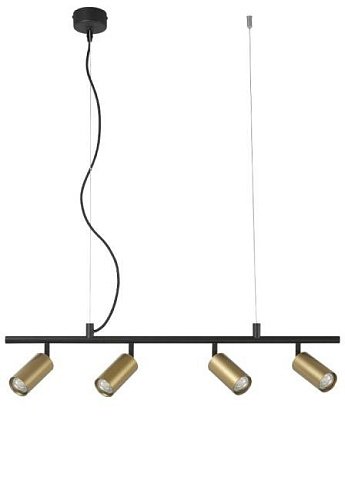 CLT 015C4 L800 BL-GO Подвесная люстра Crystal Lux Clt 015 CLT 015C4 L800 BL-GO