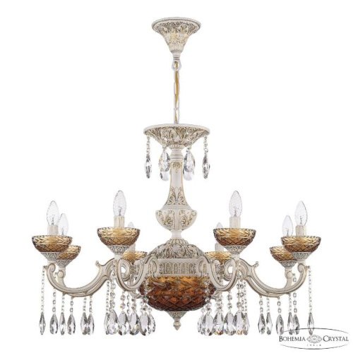 AL78101P/8/250 A WMG P Amber/M-1F Подвесная люстра Bohemia AL7801 AL78101P/8/250 A WMG P Amber/M-1F
