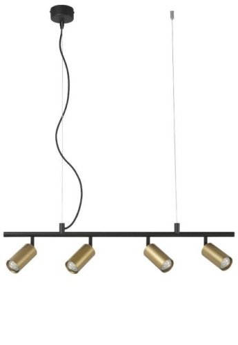 CLT 015C4 L800 BL-GO Подвесная люстра Crystal Lux Clt 015 CLT 015C4 L800 BL-GO