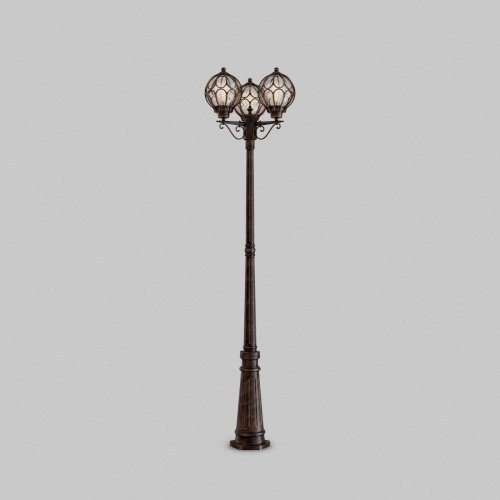 Столб фонарный уличный Maytoni Via O023FL-03G