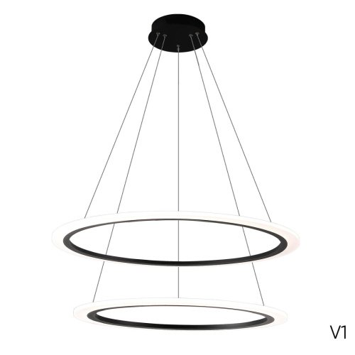 MANZANA SP53W LED BLACK Подвесная люстра Crystal Lux Manzana MANZANA SP53W LED BLACK